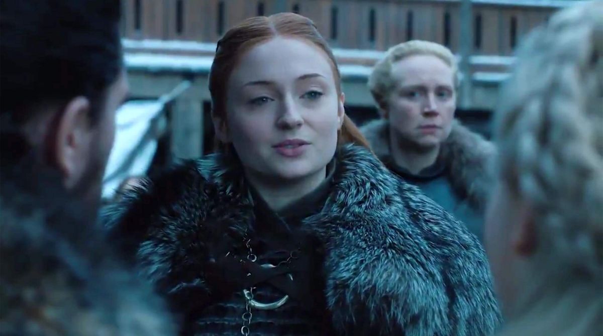 Sansa Stark menyerahkan Winterfell ke Daenerys?